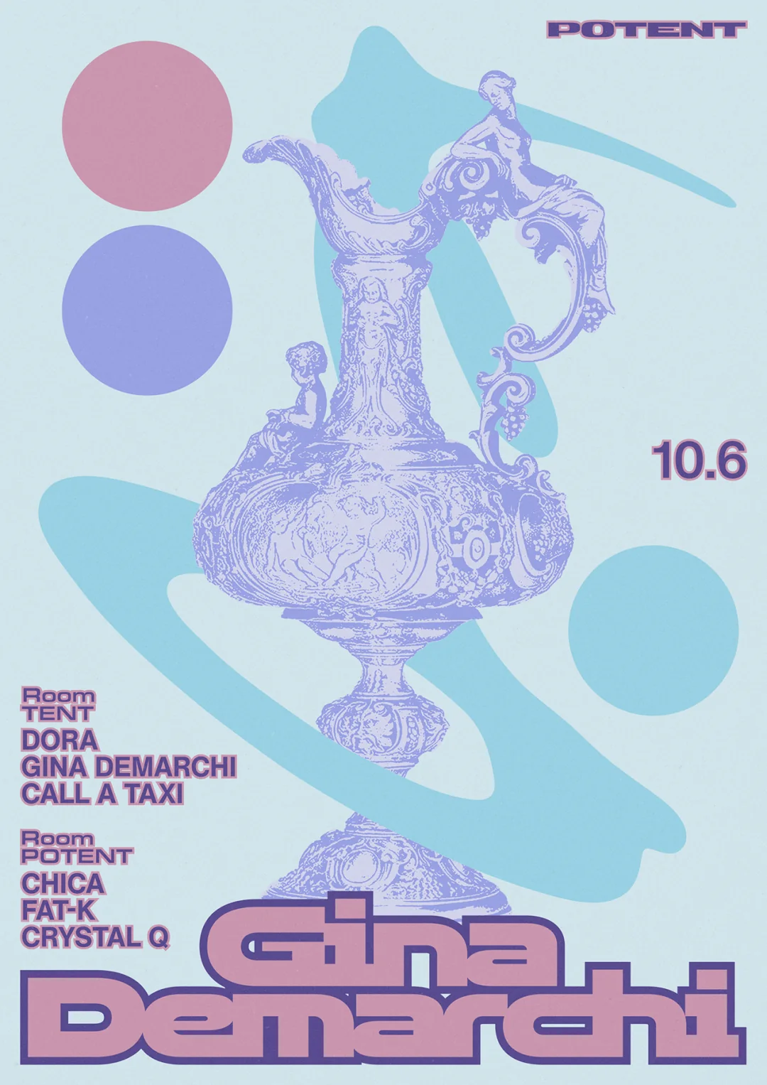 Gina Demarchi event poster or Shanghai Rave Index preview